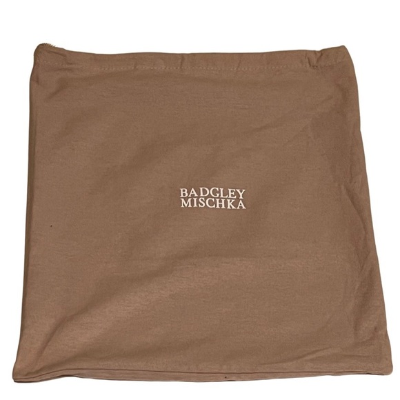 Pre-owned Badgley Mischska Collection Satin Crystal Skimmer wedding Flat 9M - Picture 9 of 11